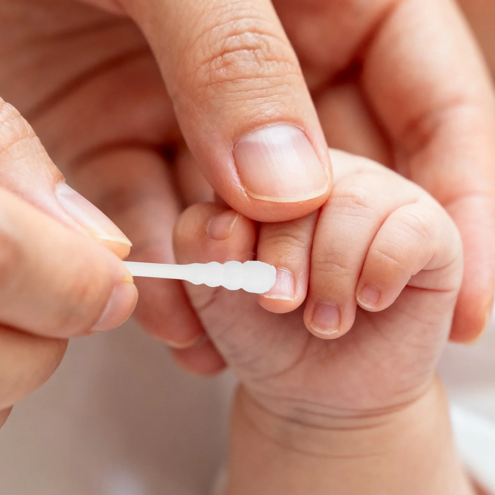 

1 Box Baby Cotton Swabs Dual Ended For Ear Finger Toe Cleaning Safe Non Shedding Infant Sticks Multi Purpose Wax Remover Kids