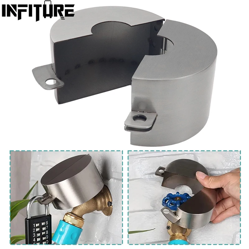 Faucet Protection Cover Practical Wear-resistant Anti-theft Children Accidentally Touch The Faucet Lock 201 Stainless Steel