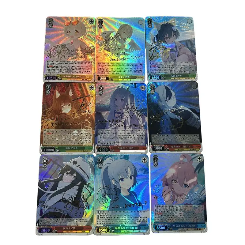 Anime Weiss Schwarz DIY ACG Tabletop Games Battle Flash Cards Misono Mika Toys for boys Collectible Cards Birthday Present