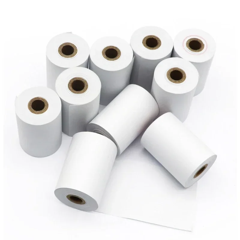 20 Rolls 44*30 57*40 Ordinary printing Paper Invoice Roll Cashier POS Printer Mobile Bluetooth For Bank Restaurant Market Taxi