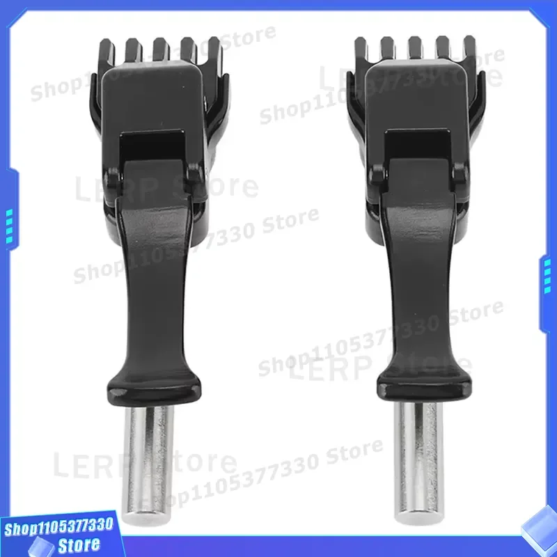 1 Pair Black Badminton Racket Threading Clip Tennis Stringing Start Clamp Tool Accessories for Flight Repair Kit Professional