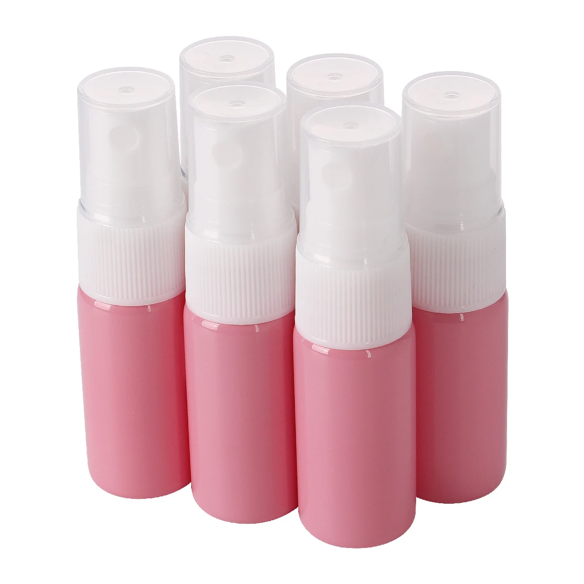 

6 pcs/lot 10ml Macaron Glass Spray Refillable Bottle with Mist Sprayer for Perfume Refillable Atomizer Travel Cosmetic Container