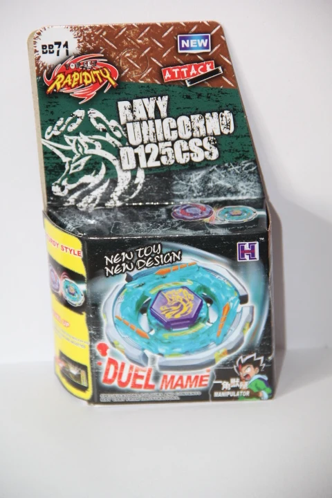 METAL FUSION Spinning Ray Unicorno (Striker) D125CS Metal Masters 4D BB71 Without Launcher
