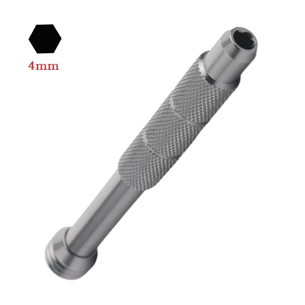 Precision Magnetic Screwdriver Handle Screw Driver Bits Holder Adapter For 4mm Hex Bits Extension Rods Repair Hand Tools