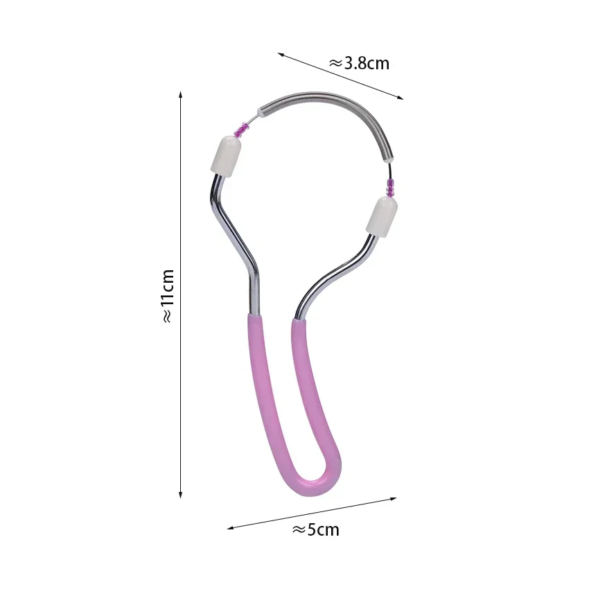Removedor de vello facial para mujeres. Elimina el vello no deseado en la parte superior de la labia, el mentón, la cara o el cuello. El removedor original con resorte para el vello indeseable.