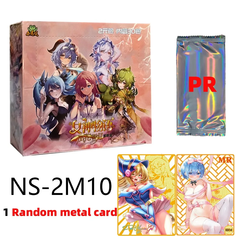 

Goddess Story Ns-2M10 Collection Card PR Metal Card Swimsuit Bikini Feast Booster Box Doujin Toys And Hobbies Gift