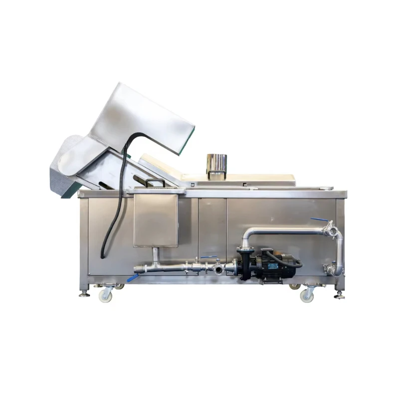 Customized Automatic Continuous Frying Machine for Green Beans Nuts Peanut Onion Rings Chickpea with Motor As Core Component