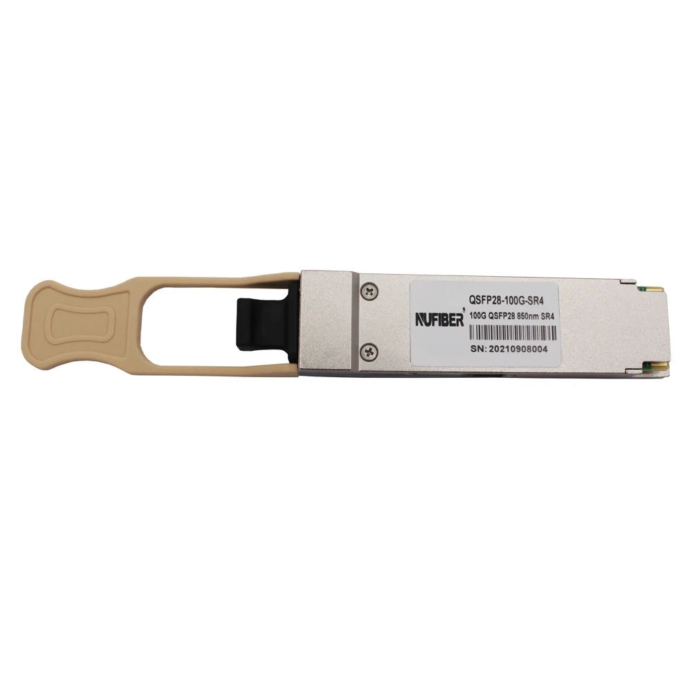 Módulos de Gbase QSFP28-100G, duplex MMF, transceptor MPO, 100G, SR4, 850nm, 100m