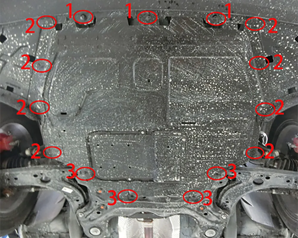 Car Engine Lower Guard Plate For BESTUNE R9 2018-2019 1.2T Aviation Aluminum Chassis Armor Guard Car Modification Accessories