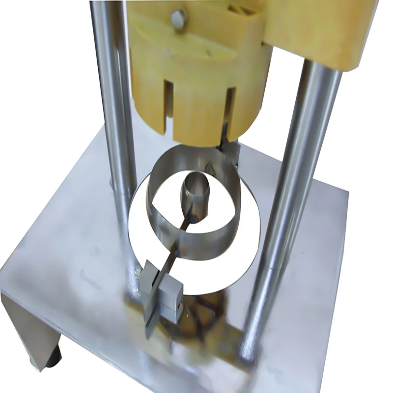 Pineapple Peeling Coring Machine Commercial Processing Manual Industrial Slicing Sheller Multifunctional Stainless Steel Cutters