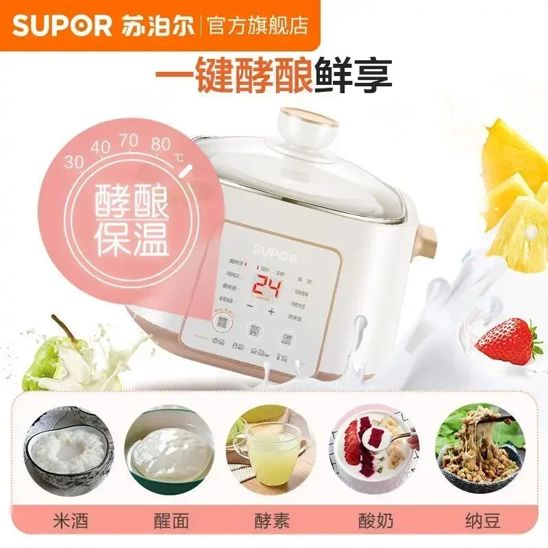 وعاء الحساء الكهربائي المنزلي. أوتوماتيكية بالكامل ويمكن تركها غير مراقبة ومقاومة لدرجات الحرارة العالية يخدم كوعاء المكملات الغذائية