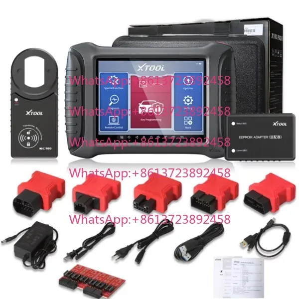 100% Original XTOOL X100 PAD3 ( X100 PAD Elite ) Auto Key Programmer Locksmith Tools and IMMO Tool with Diagnosis Functions.