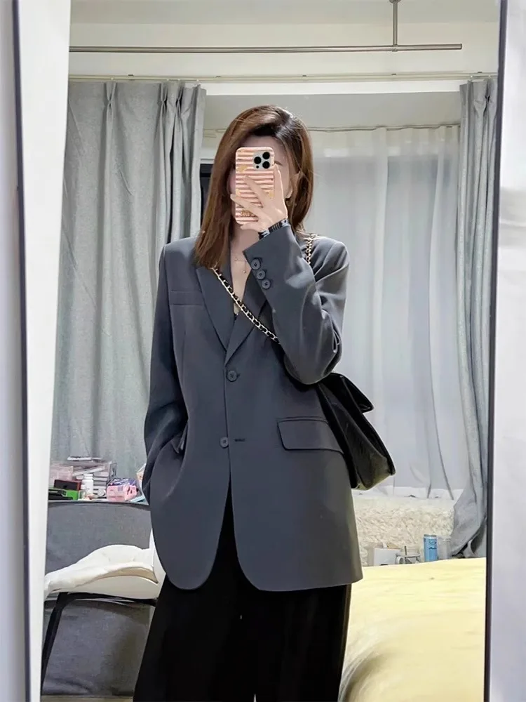 

High-End Slimming Casual Busin Suit Jaet Women's 2026 Spring Autumn New Sle ular Career Women's Top