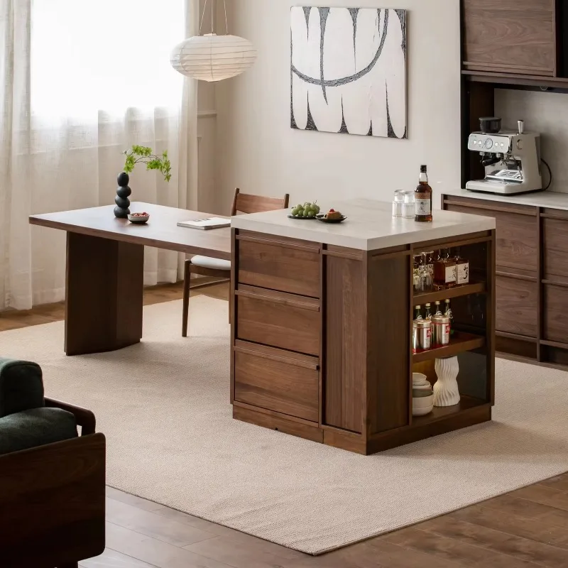 

Modern kitchen cabinet island, wooden furniture design, other kitchen island features