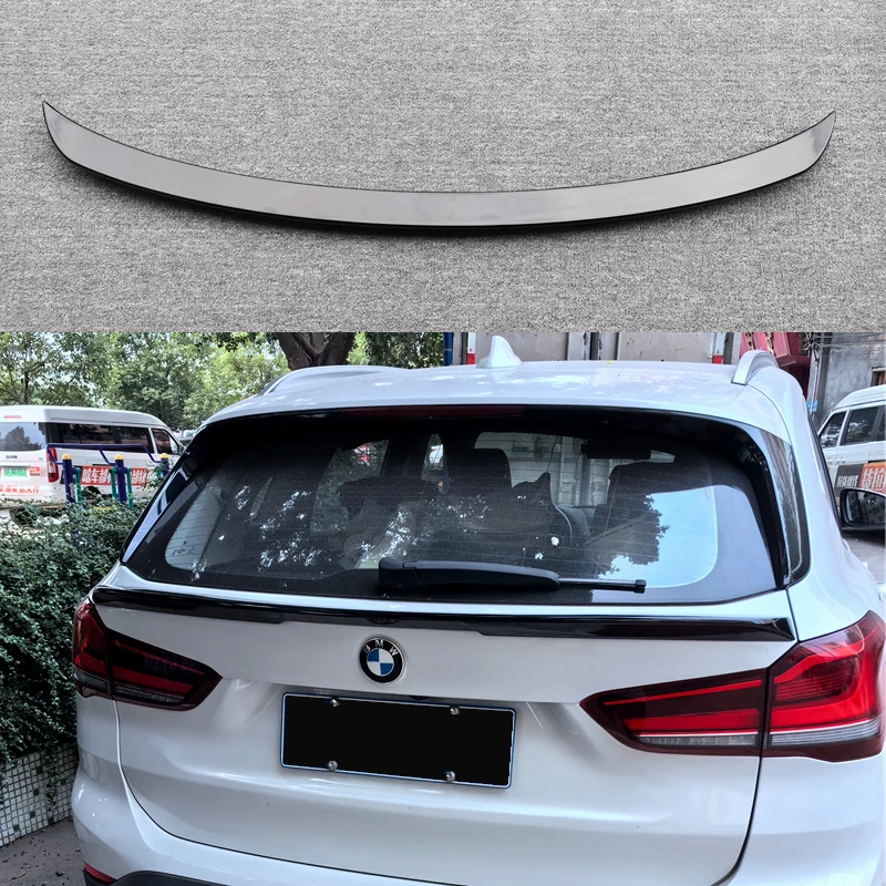 

For BMW X1 F48 Spoiler 2016 2017 2018 2019 2020 2021 2022 ABS Plastic Car Rear Mid Spoiler