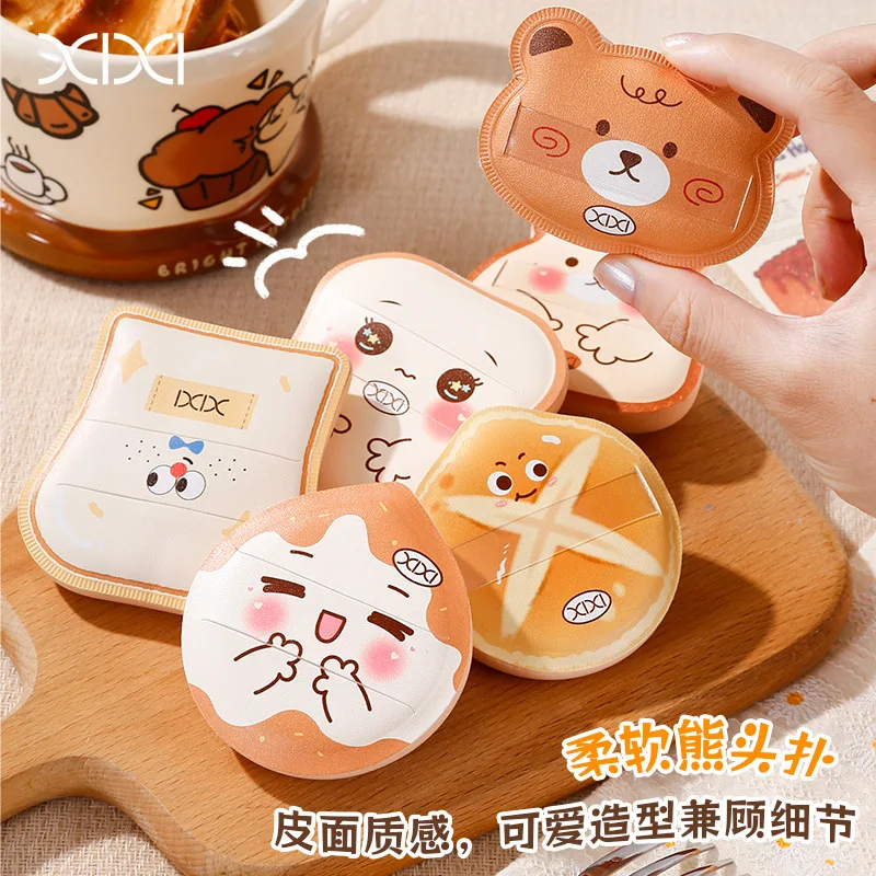 Puszek do makijażu Xixi z poduszką powietrzną, super miękki w dotyku, nie rozmazuje się po dotknięciu wody, dwufunkcyjny do makijażu i do ubierania się po makijażu.