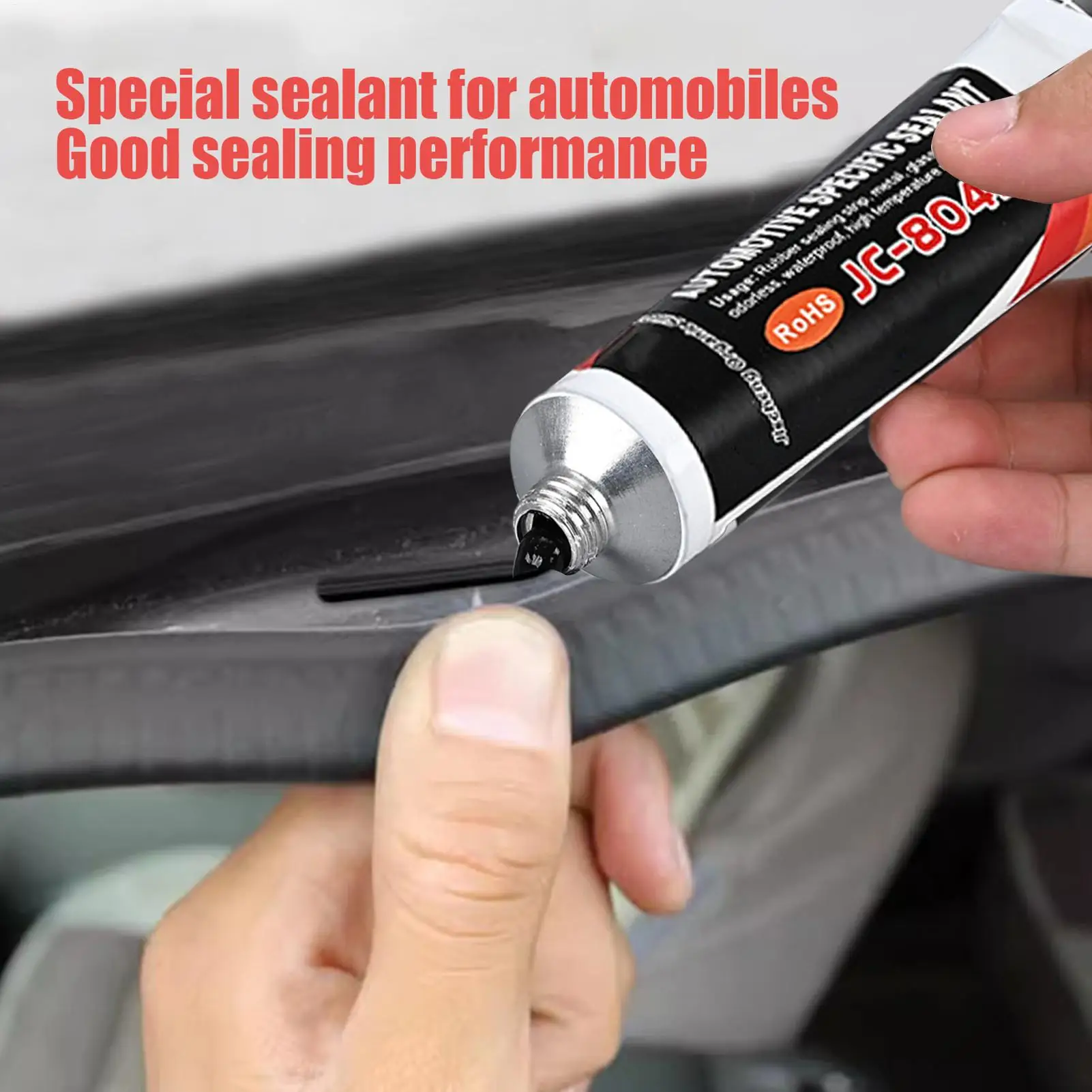 Car Door Sealant Adhesive Automotive Weatherstrip Repair High Temp Silicone Glue Waterproof Soundproof Universal Auto Fix Tool
