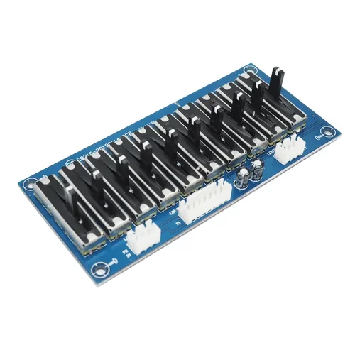 Imagen 2 del producto EQ ecualizador etapa preamplificador de tono profesional placa amplificadora 5/10/15 preamplificador de carretera estéreo frecuencia ajustable 35HZ 70HZ-20KH