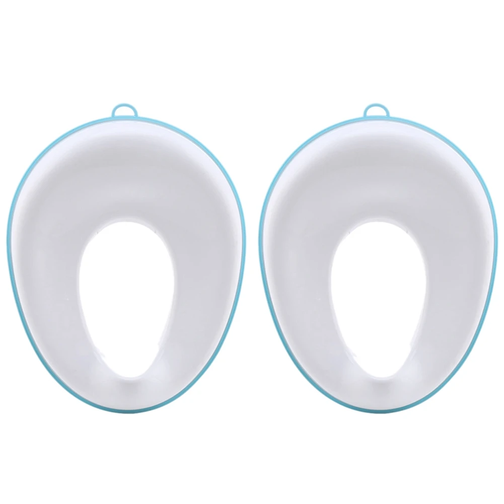 YSUN-2X Baby Toilet Potty Training Seat Kids Potty Seat Pad Fits Round & Oval Toilets