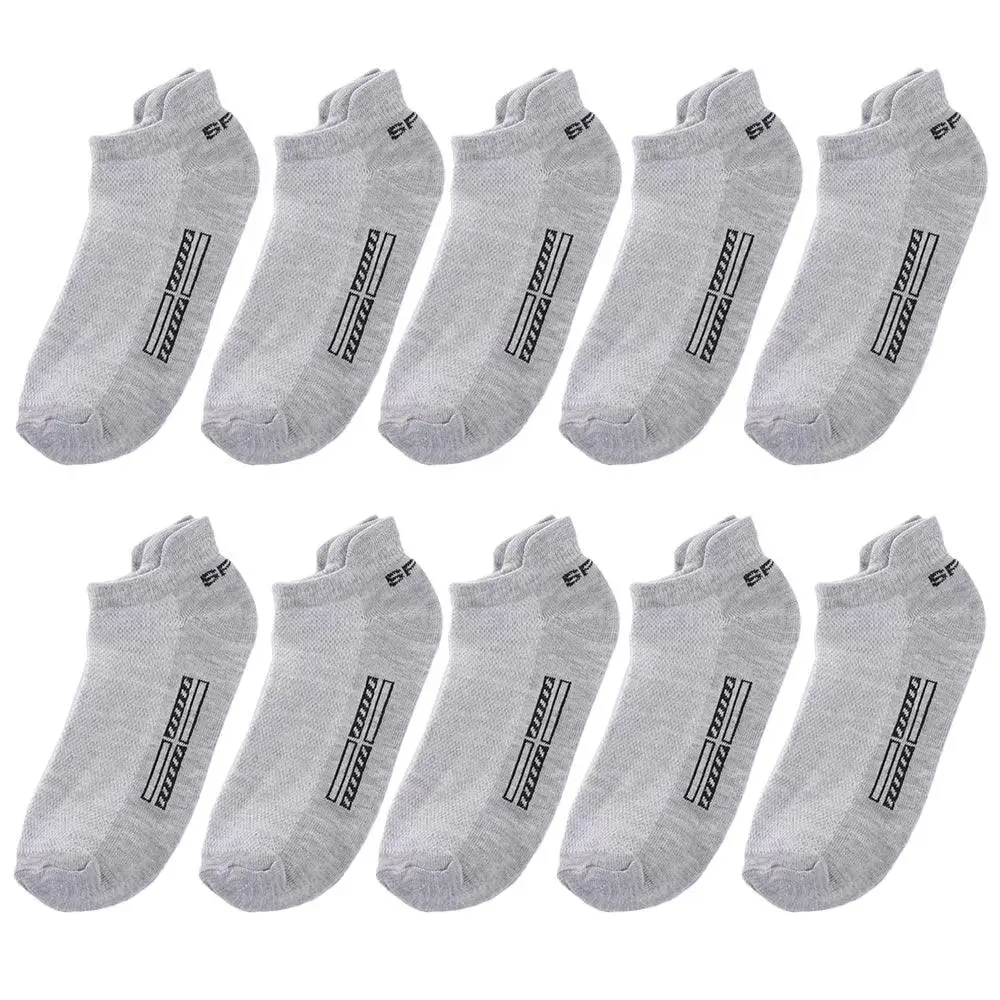

10Pairs/Lot Casual Athletic Summer Breathable Thin Cotton Gifts Ankle Socks Sport Socks Low-Cut Socks Men Socks