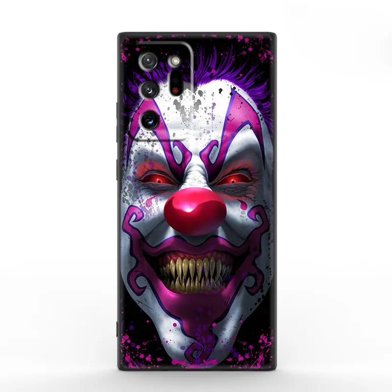 Horror The Clown Case For Samsung Galaxy M53 M52 M51 M33 M32 M11 M12 M13 M21 M22 M23 M31S M30S Note 10 Lite Plus 20 Ultra Cover