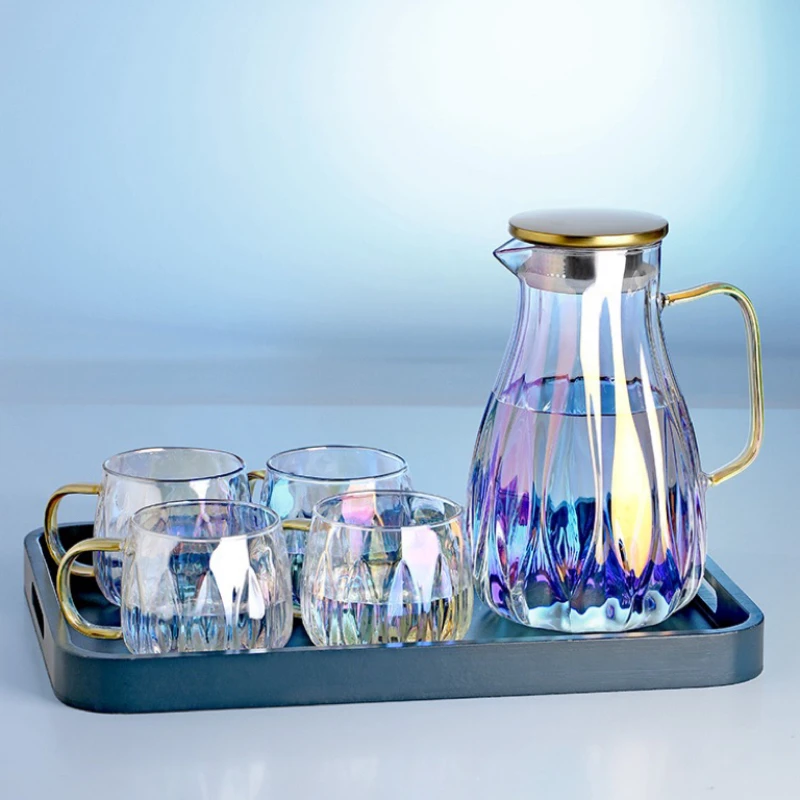 Water Bottles Kawaii Color Markers Teapot Kettle French Ermos Thermal Water Bottle Drinkware Glasses Pots Kitchen Accessories