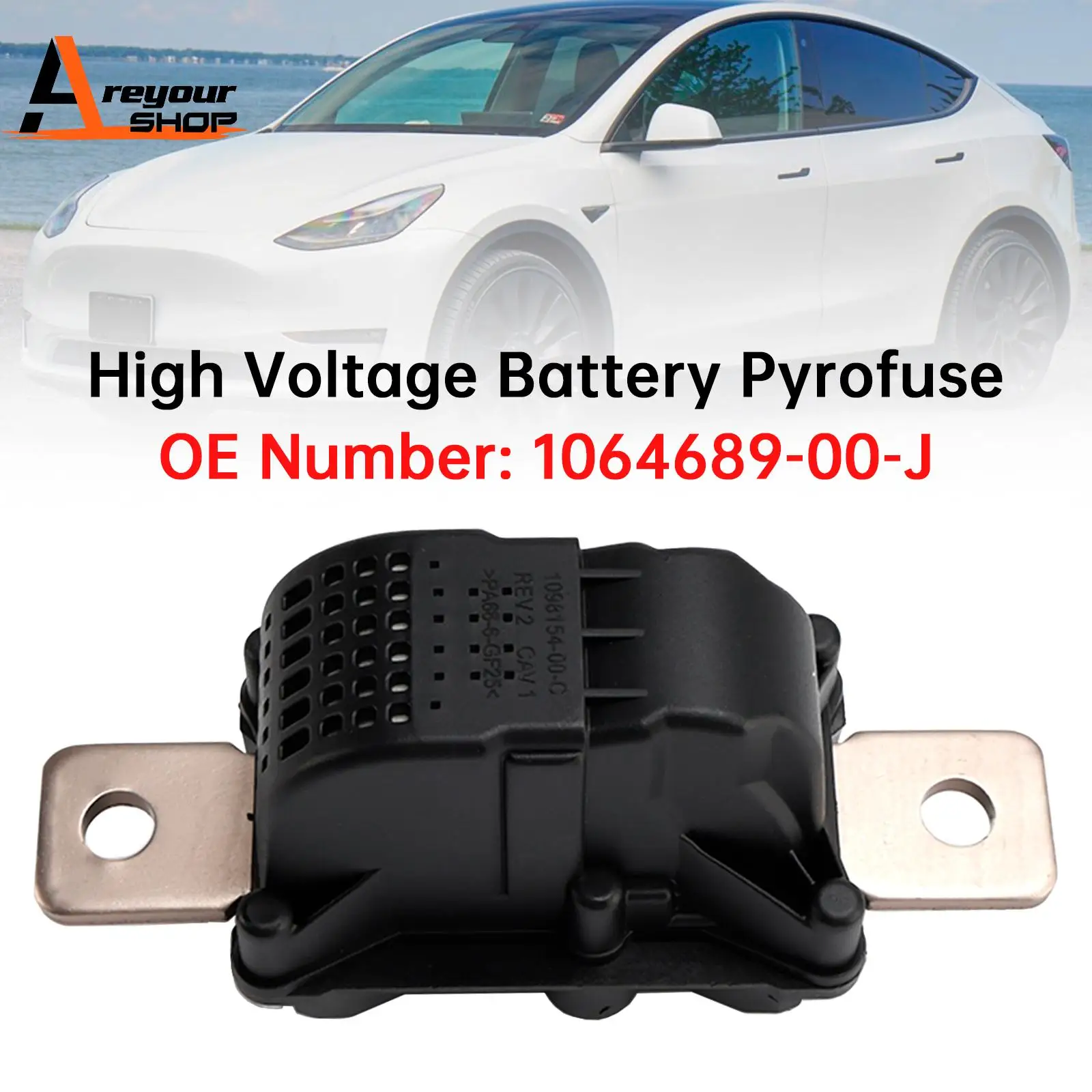 High Voltage Battery Pyrofuse 1064689-00-J for Tesla Model 3 Y 2017-2023