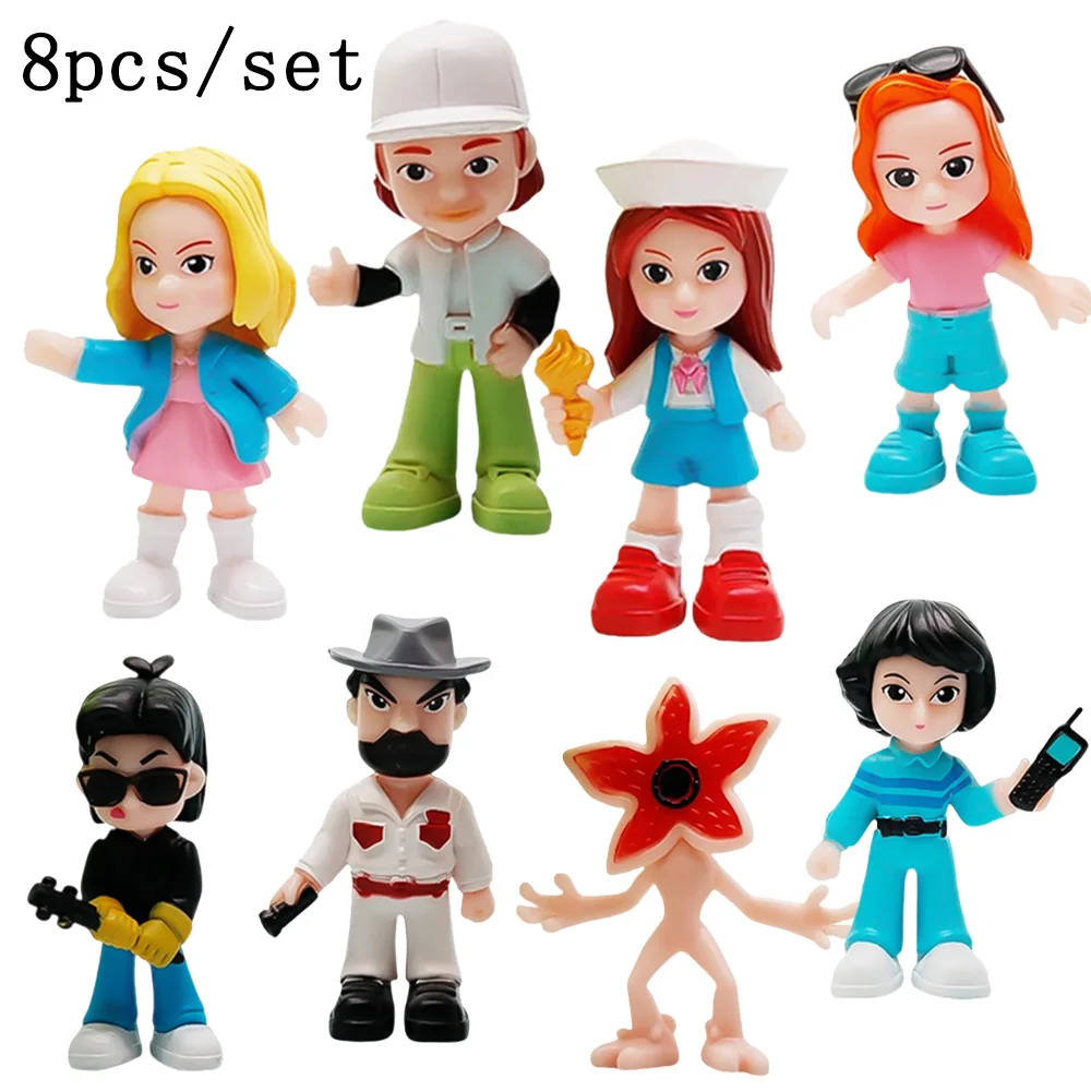 Hot 9cm Something strange anime figurel blind box Angel Series statue ornament surprise Peripheral Desktop Christma/New Year gif