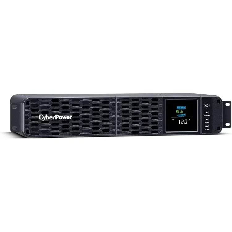 CP1500PFCRM2U PFC Sinewave UPS System, 1500VA/1000W, 8 Outlets, AVR, Short Depth 2U Rackmount