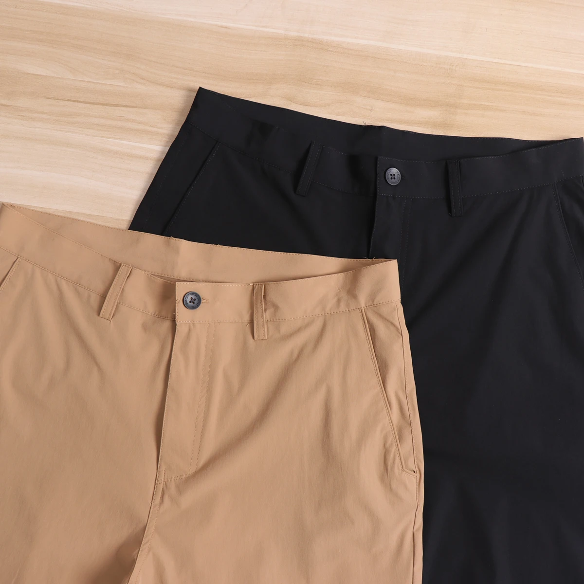 Cooling High Elastic Breathable Men's Casual Shorts Golf Tour Series Spring Summer Versatile Lightweight Straight Leg Pants