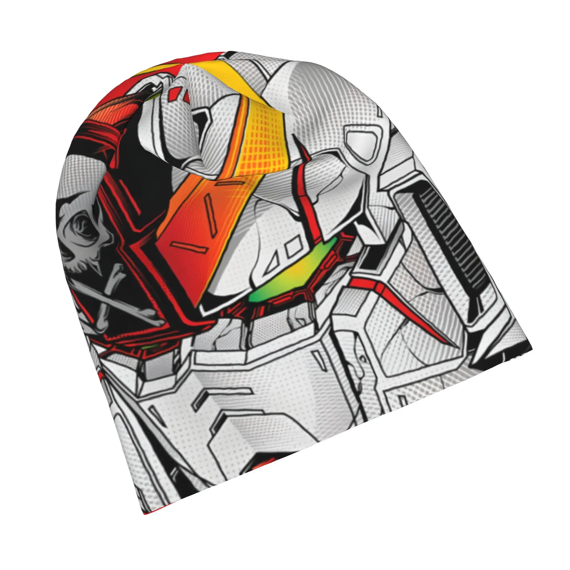 1 Piece  Skullies Caps GUNDAM Thin Hat Autumn Spring Bonnet Hats Men Women's Street Ski Cap