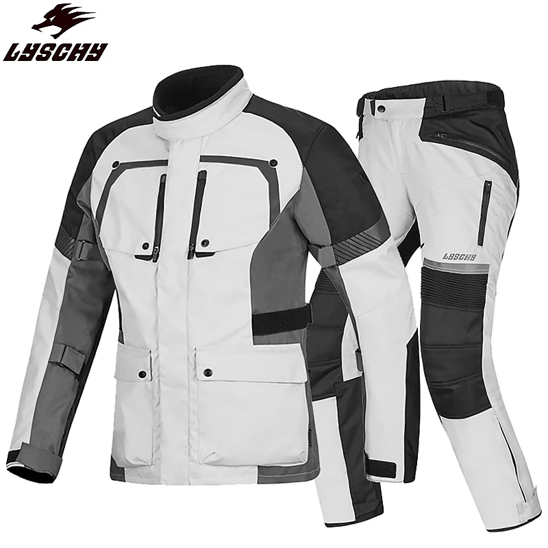 Motocross Jacket Waterproof Motorcycle Jacket Man Winter Moto Suit Motorbike Riding Jacket Wear-resistant Motorcycle Protection