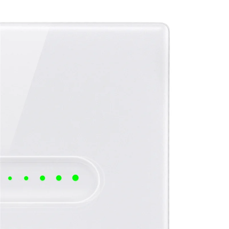 A95I-Tuya Wifi Dimmer Switch EU Glass Panel Touch Light Controller APP Remote Control Work For Alexa Google Home