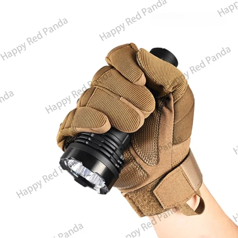 P18 High Performance Dual Tail Press Rechargeable Tactical Flashlight 5000 Lumens 629 Meters 21700