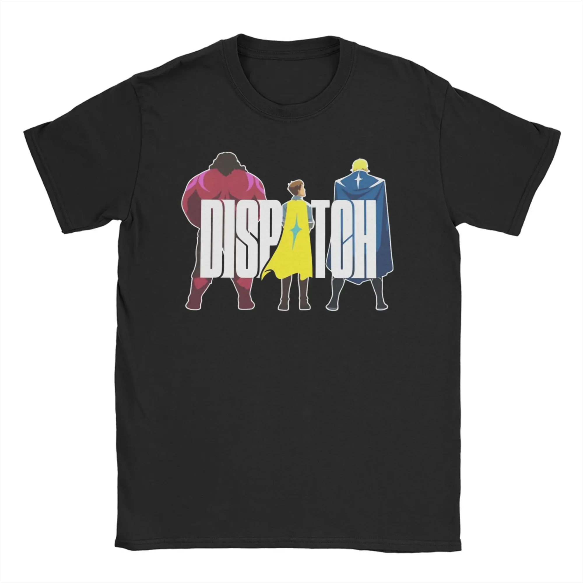 

Dispatch Game Men's T Shirt Humorous Tee Shirt Short Sleeve Crew Neck T-Shirt Cotton Summer Clothing