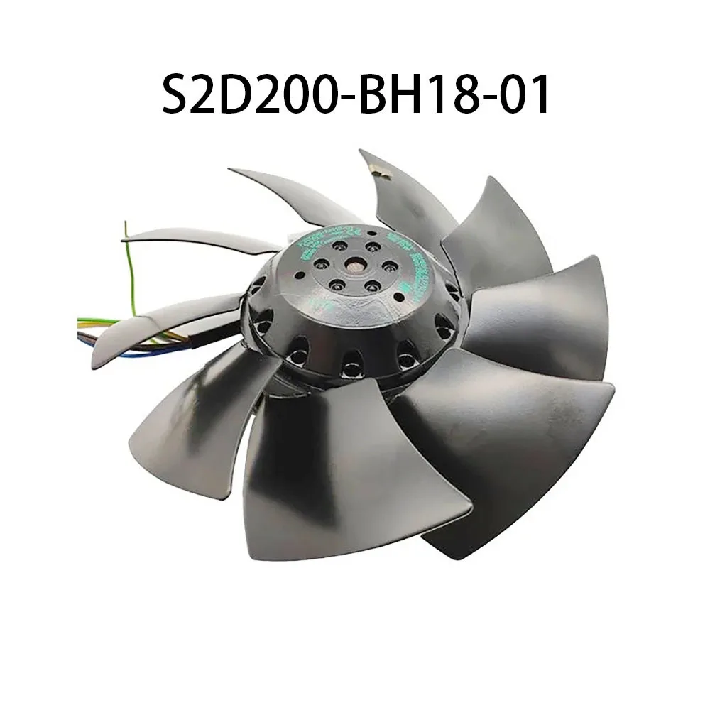 Electric Cabinet high air volume Cooling Fan 230/400V 3~ 68/70W S2D200-BH18-01 radiator