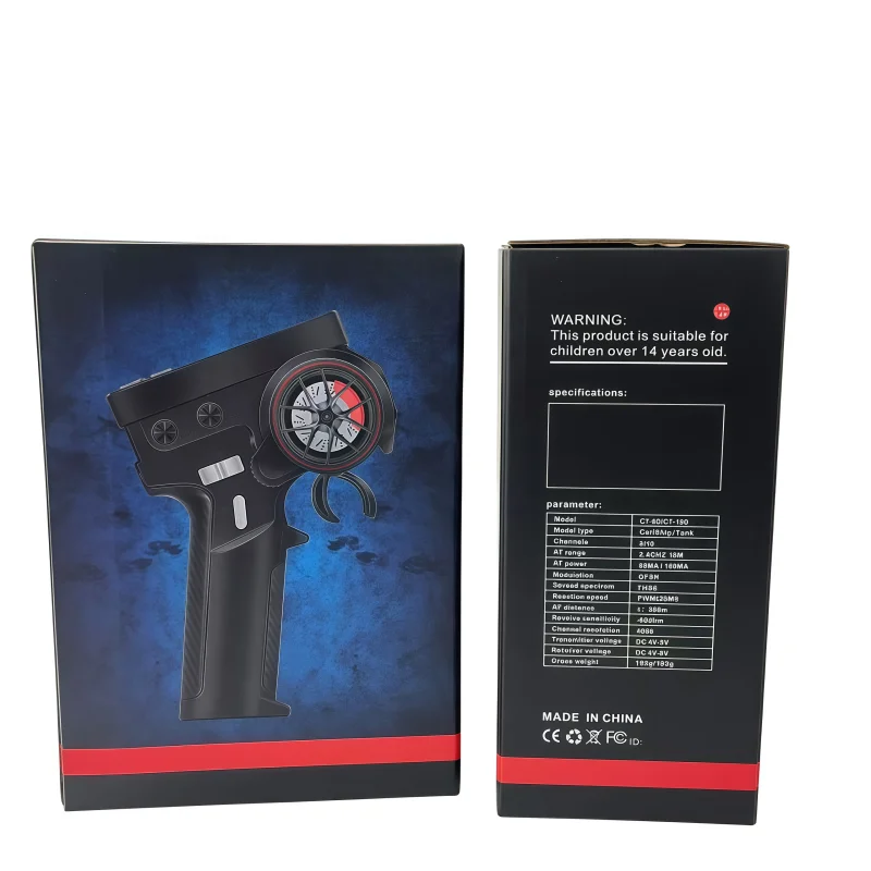 

HOTRC десятиканальная радиоуправляемая модель автомобиля и корабля с дистанционным управлением CT-10B 8B, возвратная передача цветного экрана, запасные части для приемника F10A