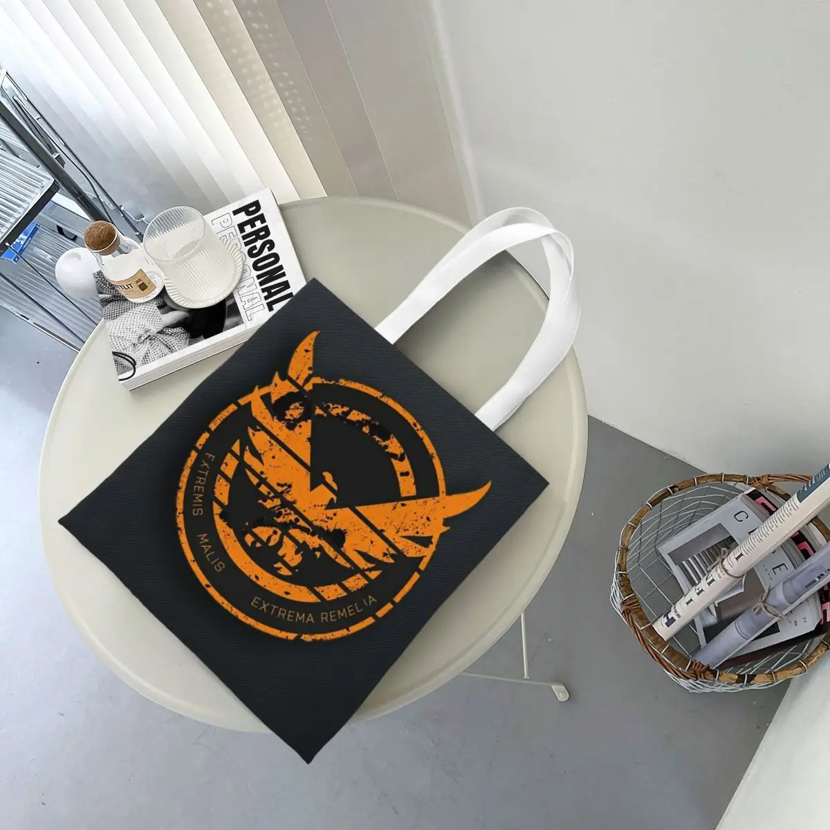 The Division 2 Shd الاستراتيجية قسم الوطن أكياس التسوق للطي قماش حمل حقيبة السيدات حقيبة كتف حقيبة يد للسفر