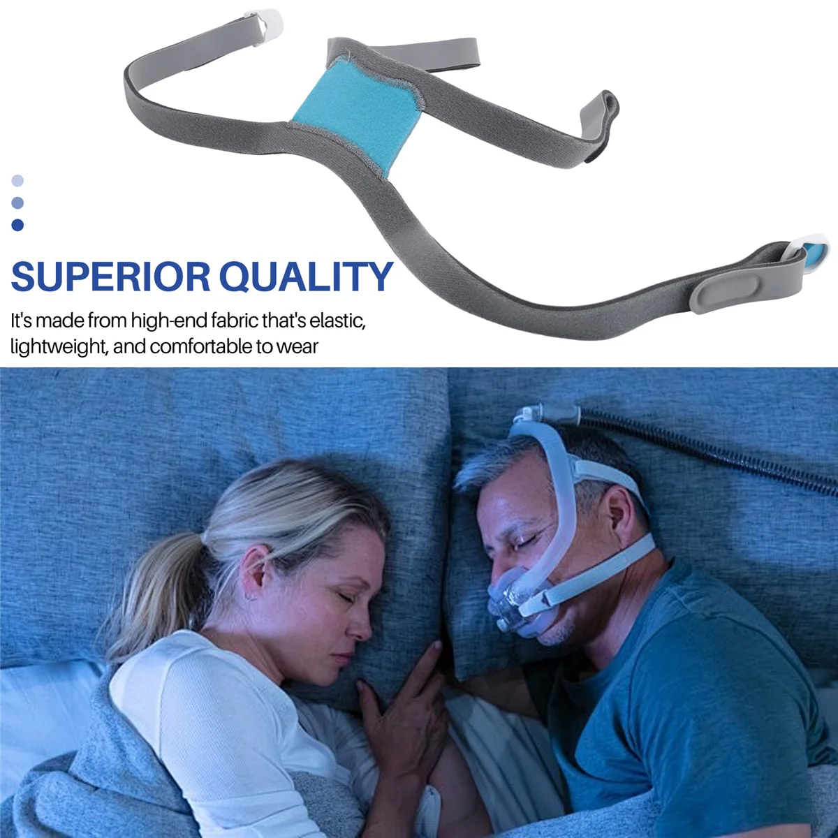 FZFZ 2 パック CPAP ヘッドギア Air Fit F30i 交換用ヘッドギア F30i 用 - CPAP アクセサリー用品ストラップ