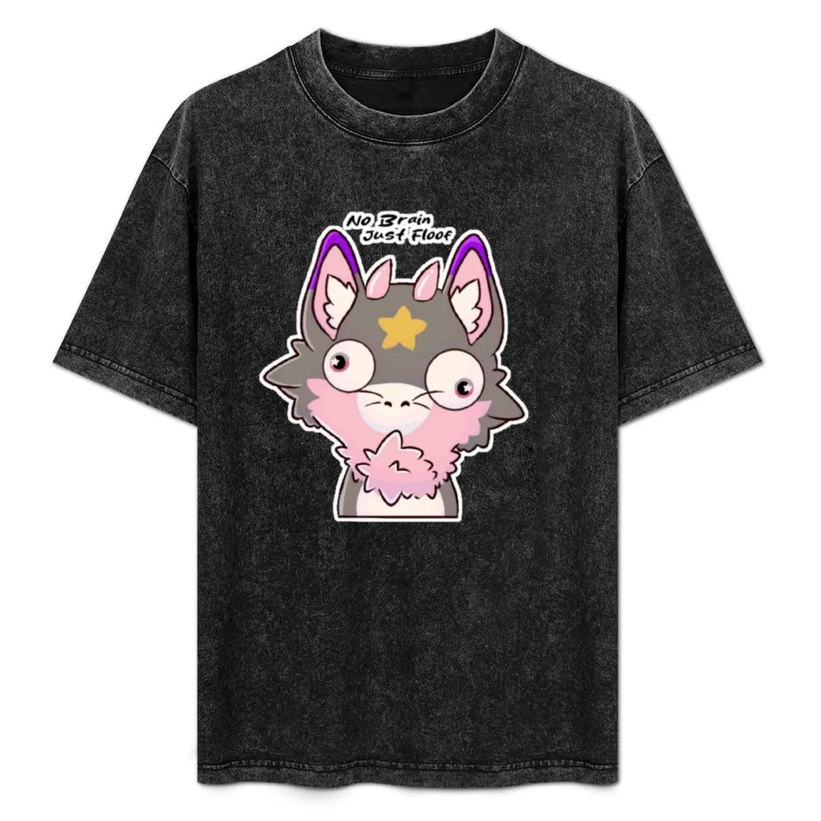 

No Brain, just Floof T-Shirt High Quality Durable T-Shirt