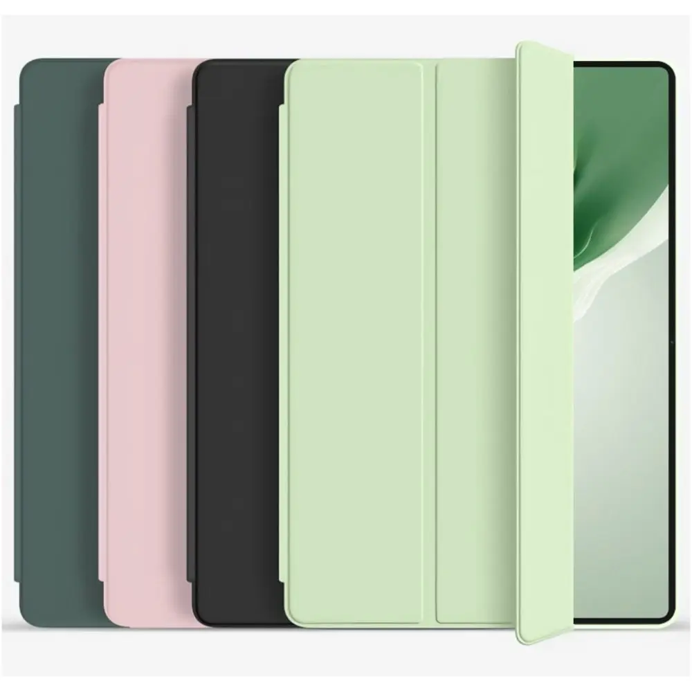 

Tri-Folding Stand Tablet Case Silicone Multi-Angle Viewing Tablet Funda Shockproof Anti Scratch for Honor MagicPad 2 12.3 inch