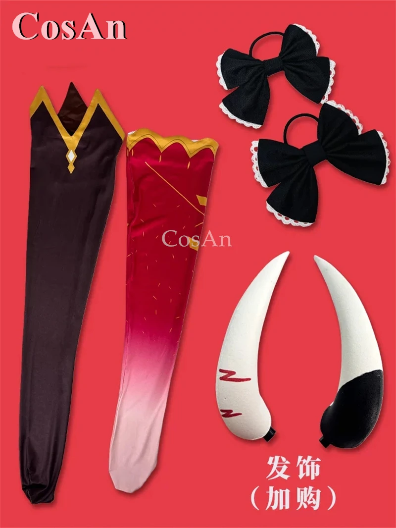 

CosAn Anime VTuber Hololive Nakiri Ayame Cosplay Costumes NON STOP STORY Uniform Dress Halloween Party Role Play Clothing XS-XXL