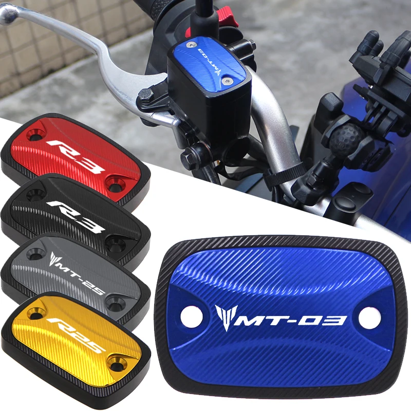 For YAMAHA MT03 MT25 YZF R3 R25  MT 03 R3 NEW Motorcycle Accesorios Front Brake Clutch Cylinder Fluid Reservoir Cover MT 03 R3