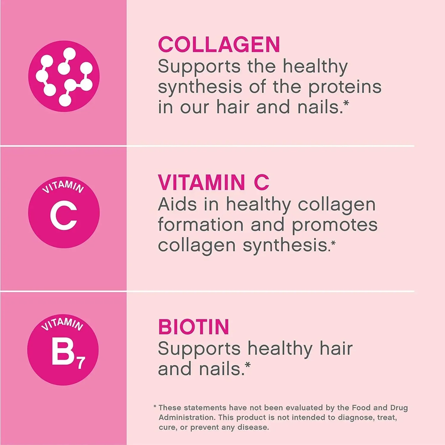 1 bottle of collagen capsules to supplement vitamin C for beauty skincare and health care