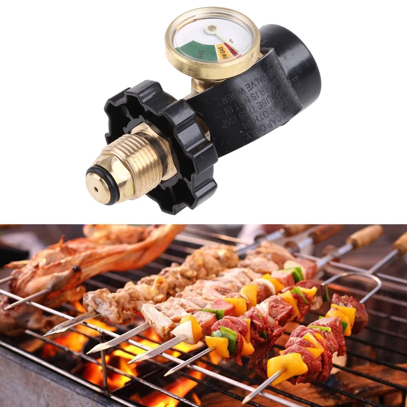 Propane for Tank Gauge Level Leak Detector Propane Gauge for Propane Tanks Universal for BBQ Gas Grill Cylinde