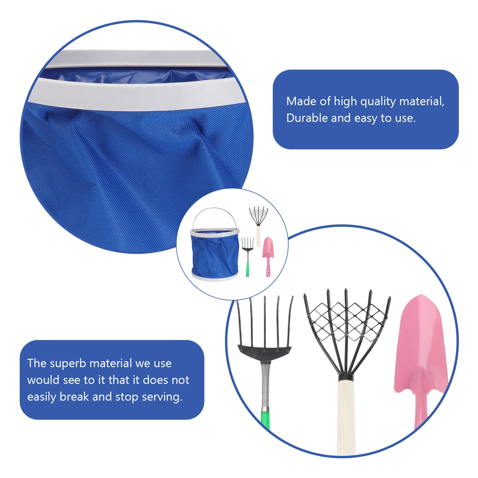 Efficient Clam Digging Rake High Carbon Steel Material Wood Handle Portable Tool for Seafood Harvesting Net Rake