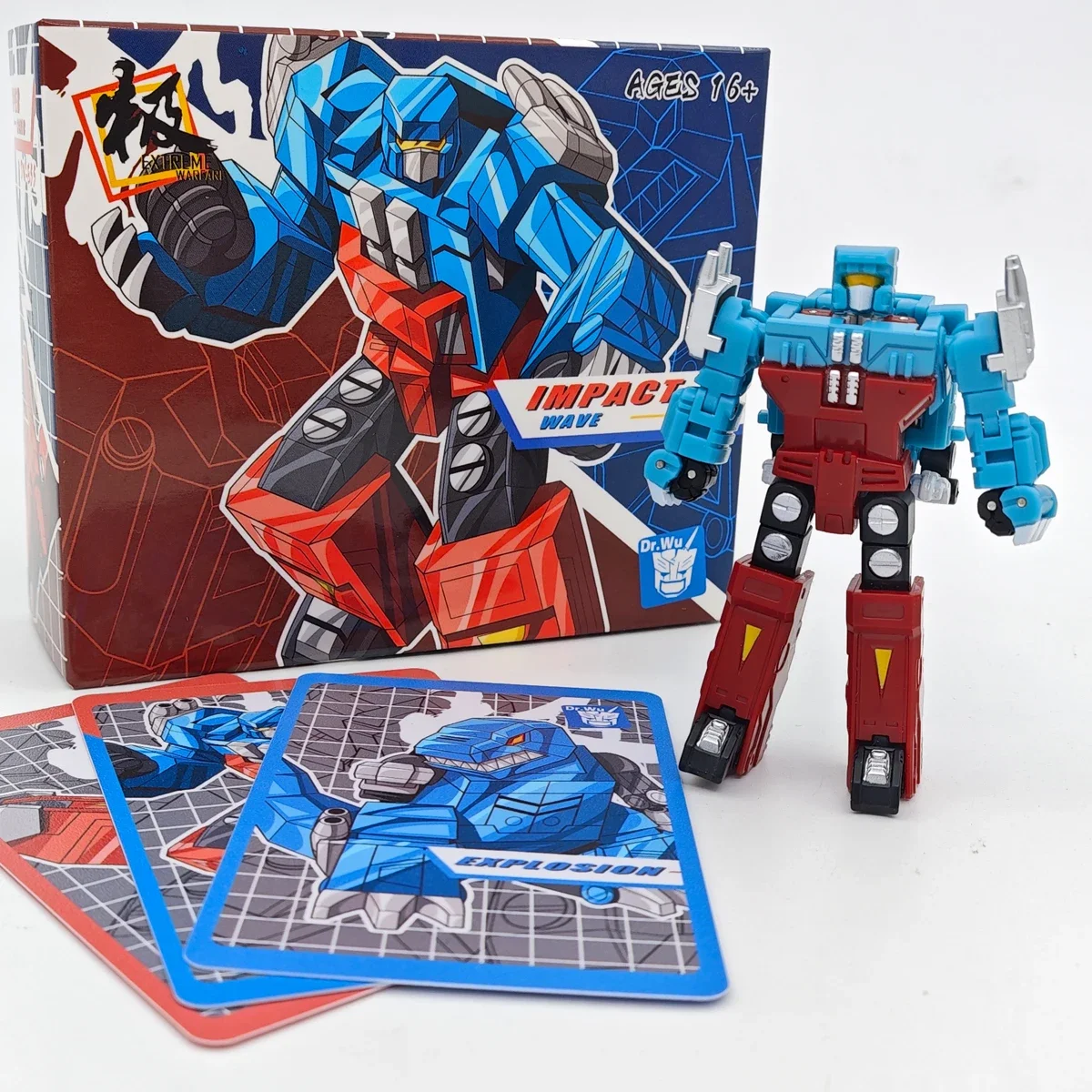 Dr. Wu Dr Wu Transformation DW-E55T Supersonic Exploration Impact WAV Sammeln Sie Geschenke