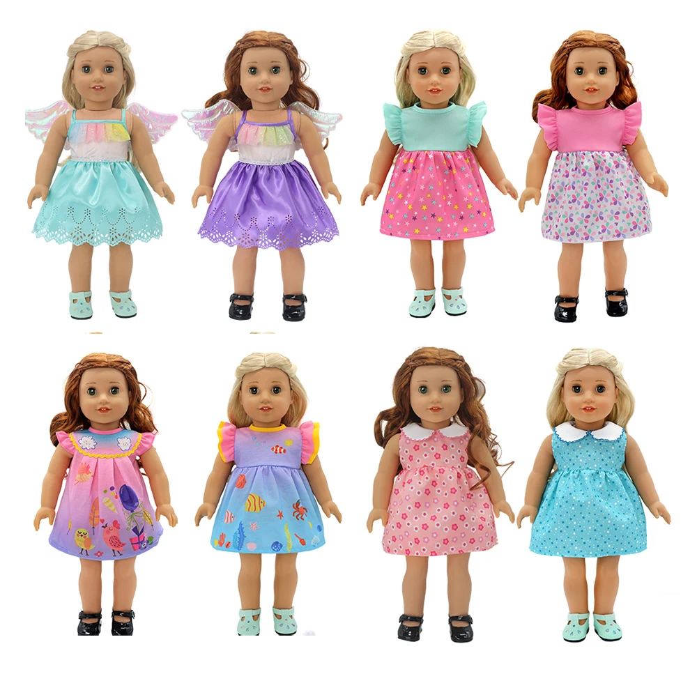 2023 New Popular dress For 18 Inch American Girl Dolls 45cm OG Girl Doll Clothes And Accessories, Shoes are not included