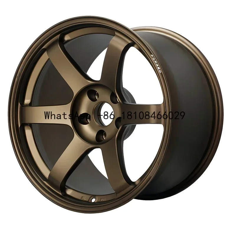 passenger car wheels wholesale durable bronze on demand forge wheels 5x114.3 5x120 alloy wheels for Mazda te37 super GR concave