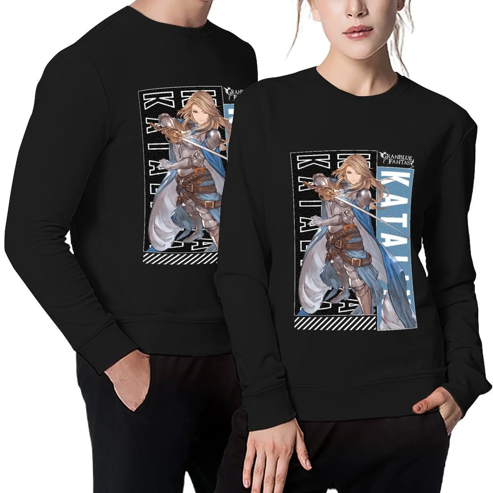 

Katalina Granblue Fantasy The Animation Pullover autumn new products blouse men wear korean clothes new sweatshirts